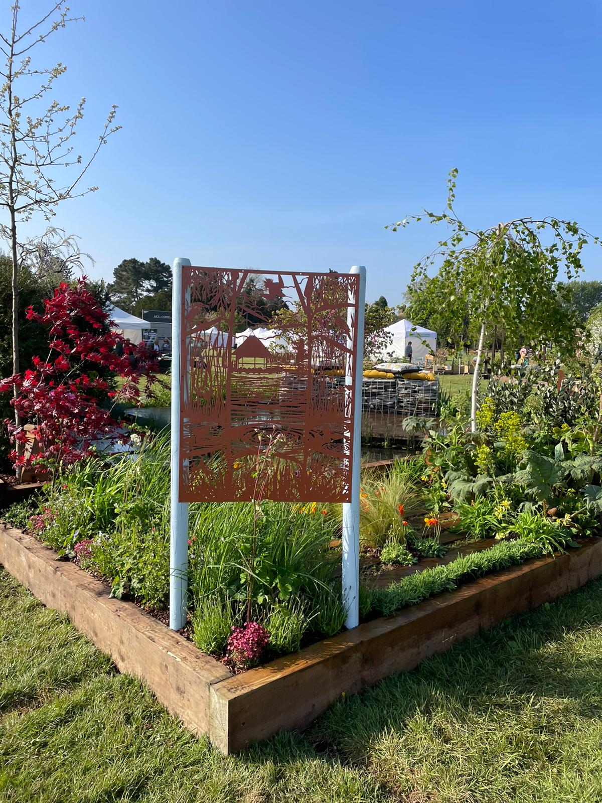 'The Longstock Way' Showcase Garden at BBC Gardeners' World Spring Fair