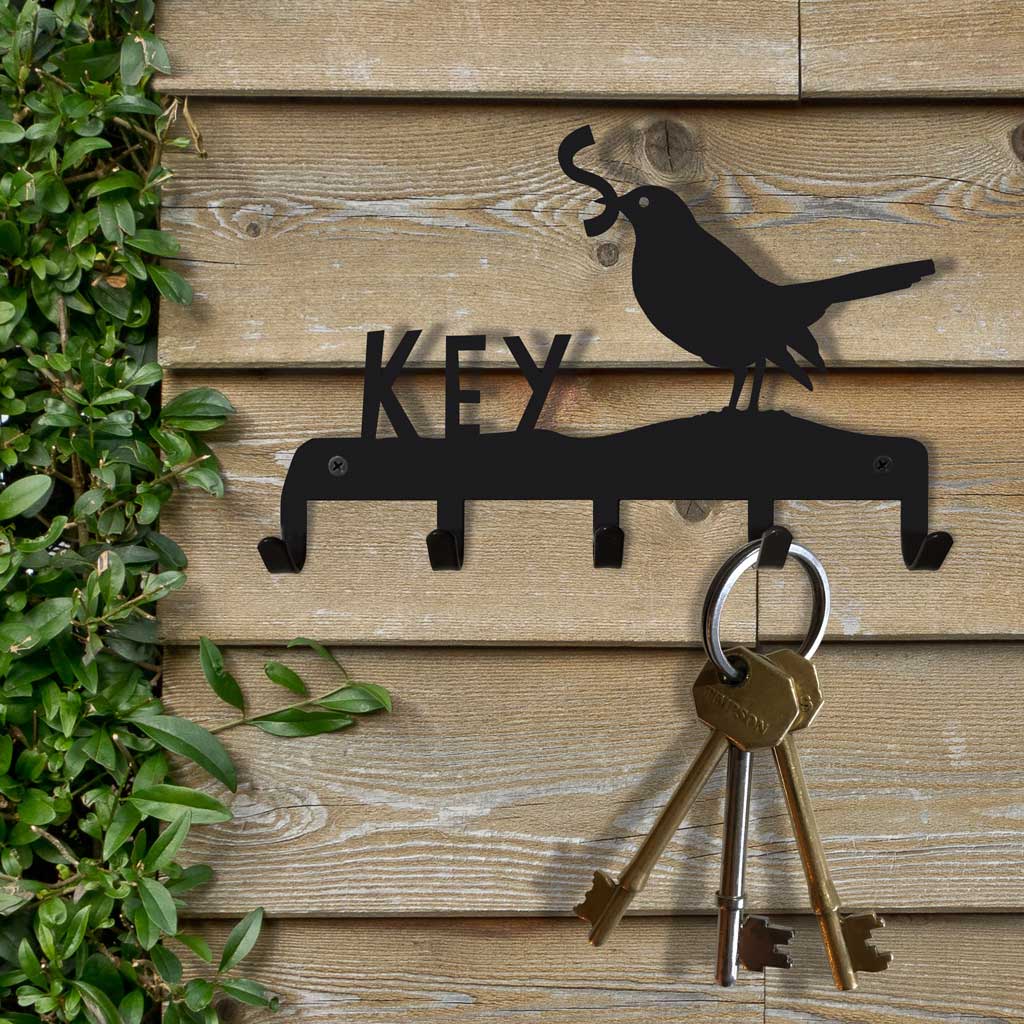 Key Hooks - A Blackbird Sang - poetry