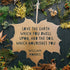 Leaf Quote - Love the earth which you dwell upon, and the soil which nourishes you - William Morris